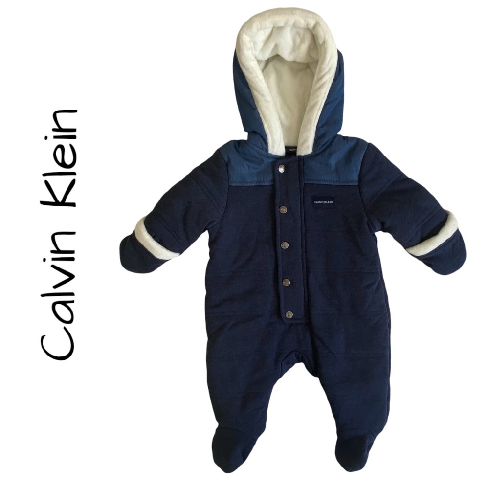 CALVIN KLEIN JEANS Infant Snowsuit/Pram, Size 3-6 month